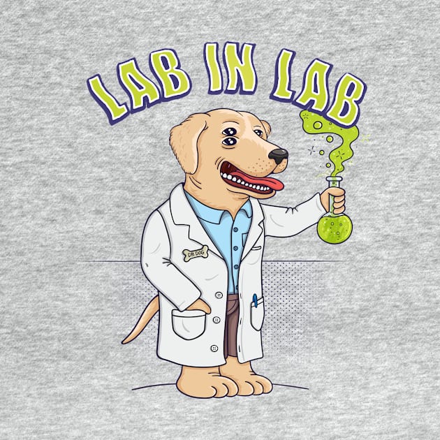 Lab in Lab by Moe Tees